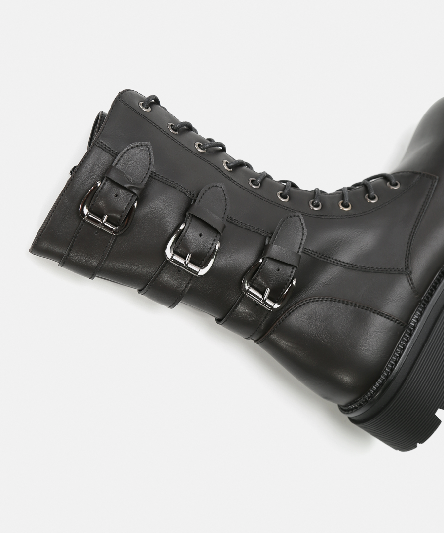 Botas biker media caña image number null